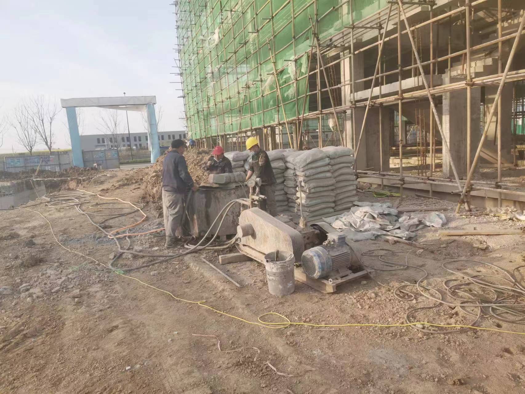 襄城别墅下沉注浆